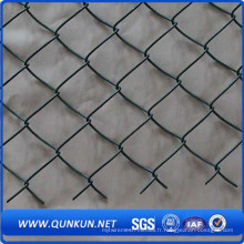 PVC et Hot Dipped Chain Link Fence pour le jardin utilisant